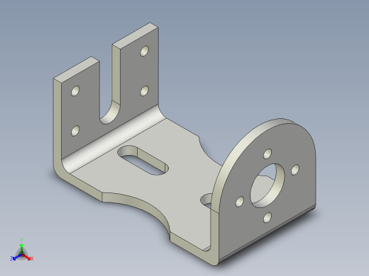 autodesk inventor零件课程13正等轴测缩略图