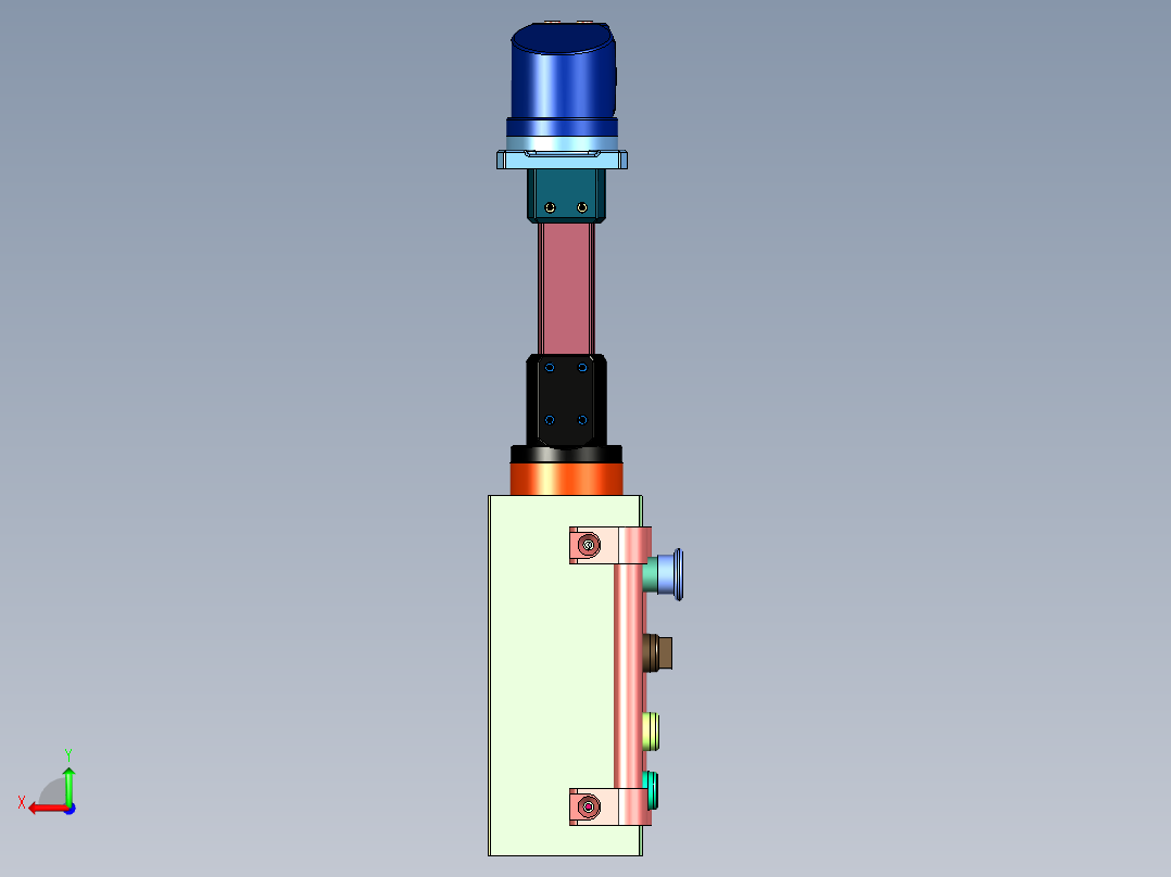 人机界面悬臂AEG01-4460-3_YHD000后视图