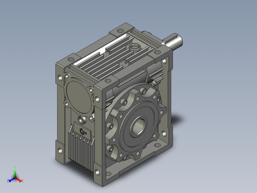 NRV030-090型蜗轮蜗杆减速机NRV07575V6
