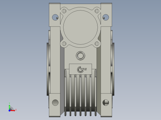 NRV030-090型蜗轮蜗杆减速机NRV07575V6前视缩略图