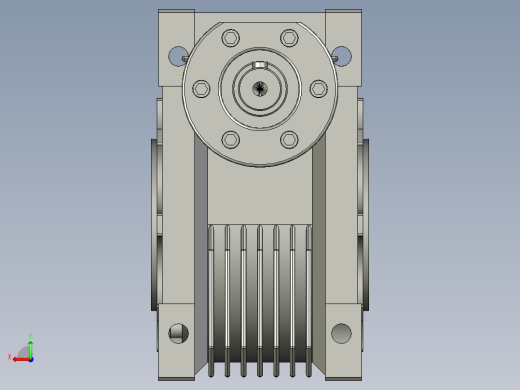 NRV030-090型蜗轮蜗杆减速机NRV07575V6后视缩略图
