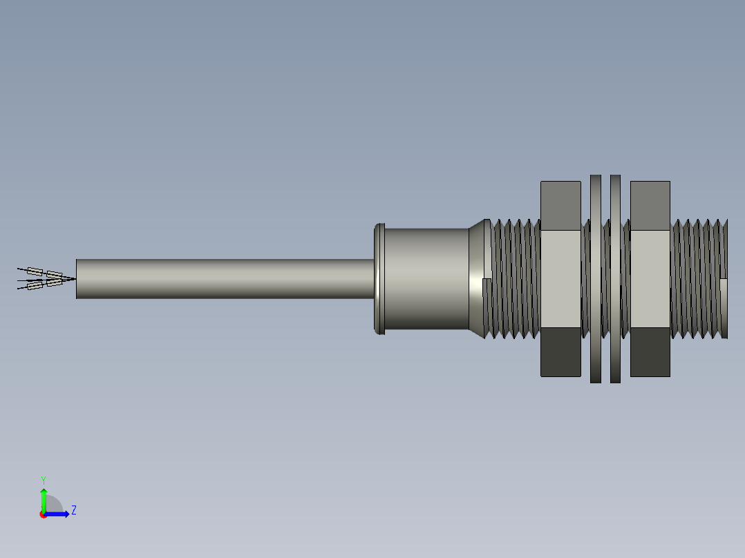接近开关PR12-2DNPR12-2DN-002左视图