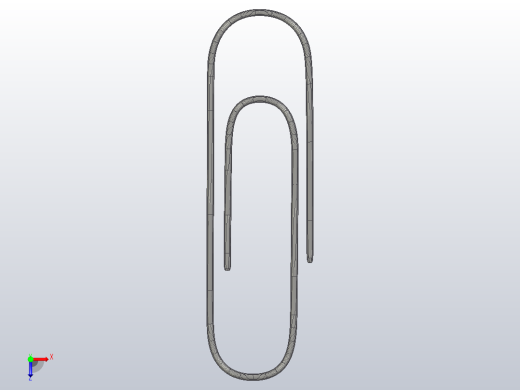 回形针俯视缩略图