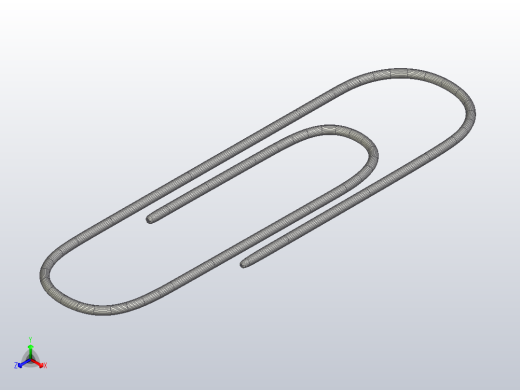 回形针正等轴测缩略图