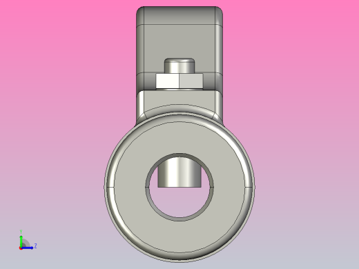 Q21F外螺纹球阀[25]左视缩略图