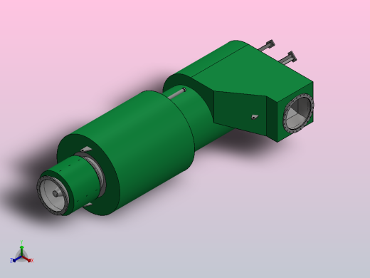 除尘器正等轴测缩略图