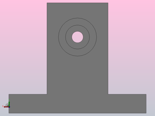 双轴承T型高度选择型轴承座组件_BDTC-623-2Z-20-20-A后视缩略图