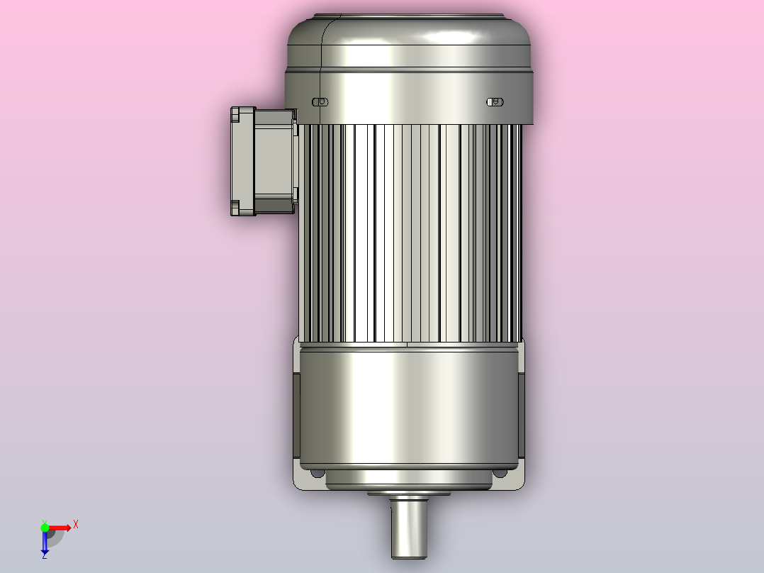常规小型三相三维1.5KW3#LS三相俯视图