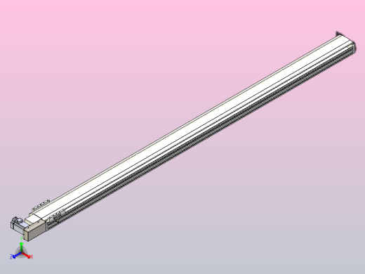 皮带直线轴半封闭可选导轨TPA-HNB-140D-120-L2300-MR-C-P40-N3