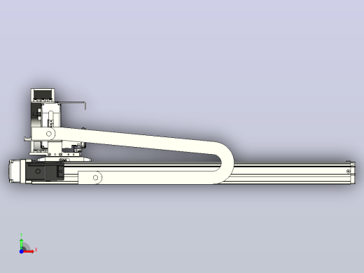 XYGT210-A1-550-200-M-C-0001负载2-5KG XY丝杆模组 内嵌式 XYGT210-A1 替换TOYO直线模组前视缩略图