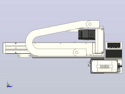 XYGT210-A1-550-200-M-C-0001负载2-5KG XY丝杆模组 内嵌式 XYGT210-A1 替换TOYO直线模组左视缩略图