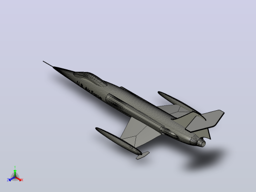 Lockheed F-104 Starfighter飞机
