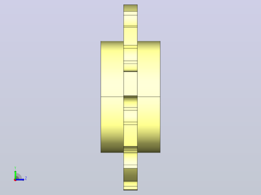 JS RT1400-11T-R25-C1机加工主动轮左视缩略图