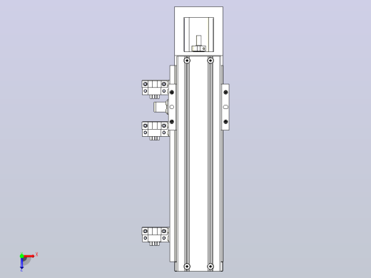 钢基模组TPA-KNR-5002C-200A1-M-F0S1俯视缩略图