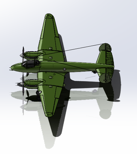 Pe-3双发重型飞机