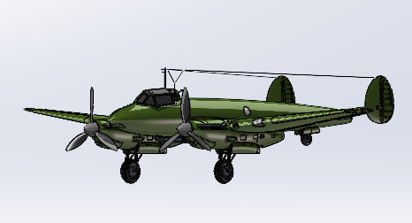 Pe-3双发重型飞机