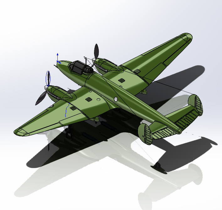 Pe-3双发重型飞机