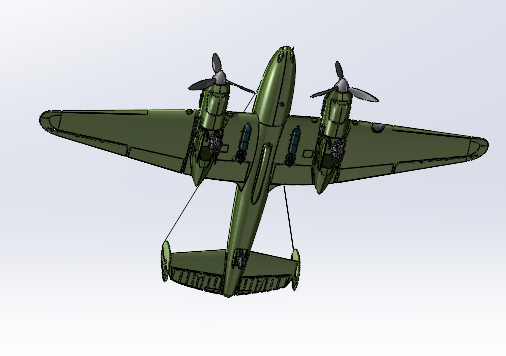 Pe-3双发重型飞机