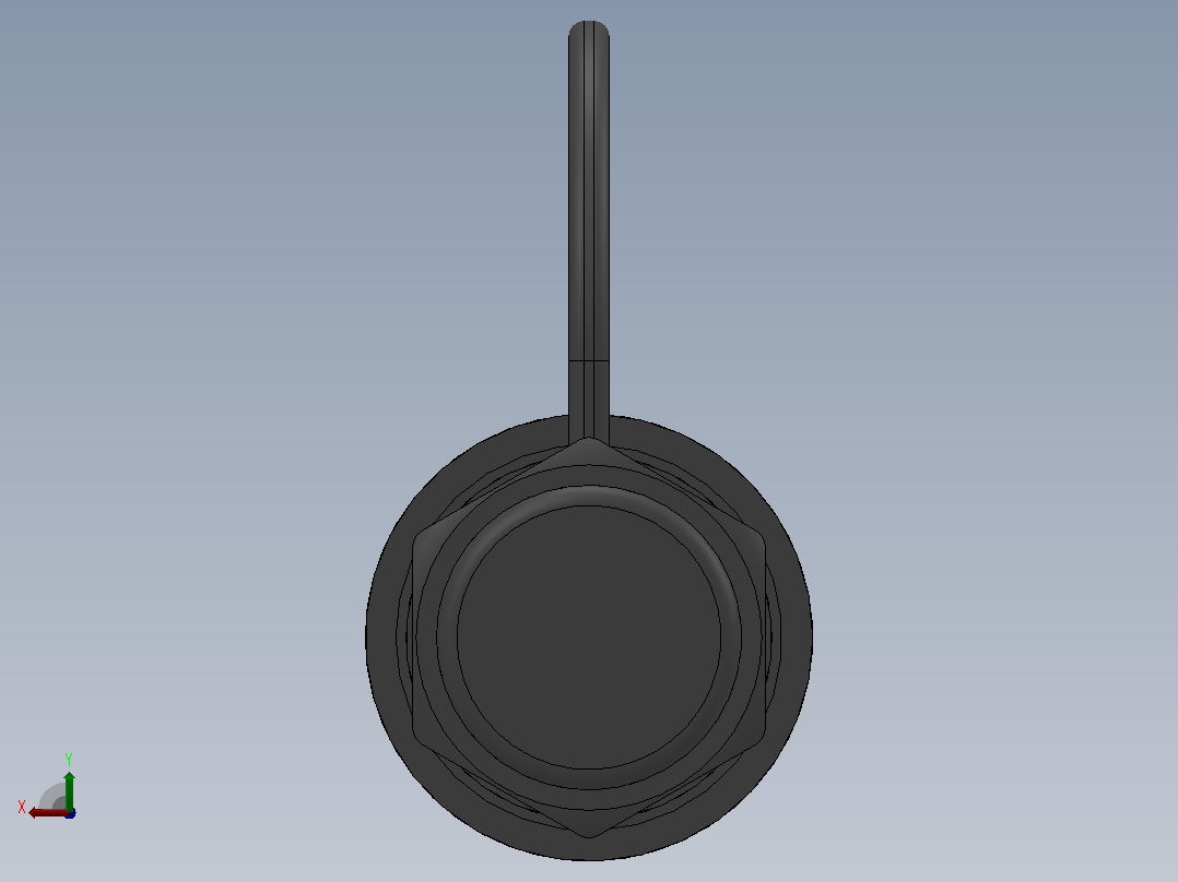 ST1211S[ST1211S-04]航空插头，多芯接头，连接器后视图