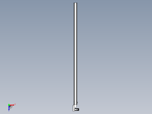 皮带直线轴半封闭可选导轨TPA-HNB-85S-90-L2550-ML-C-P20-N3俯视缩略图