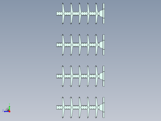 悬臂式货架右视缩略图