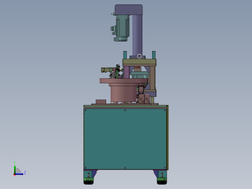 小型冲压线左视缩略图