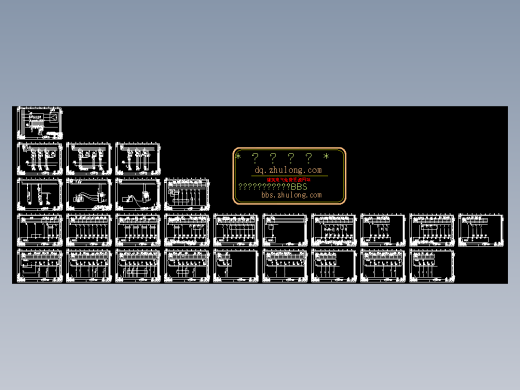 真空炉全套图纸