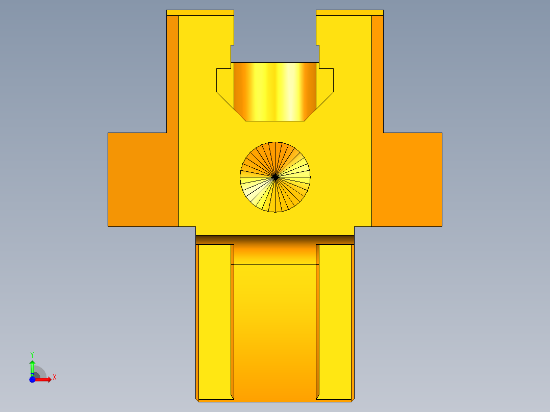 数控车床卡盘前视图