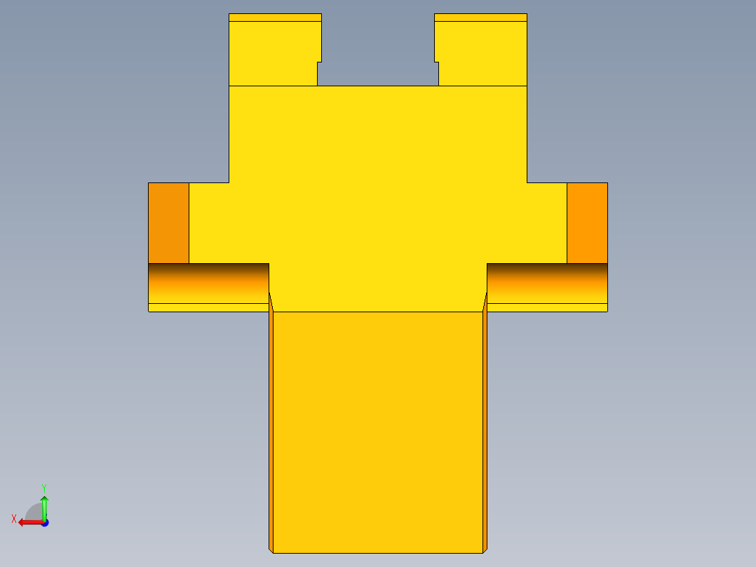 数控车床卡盘后视图