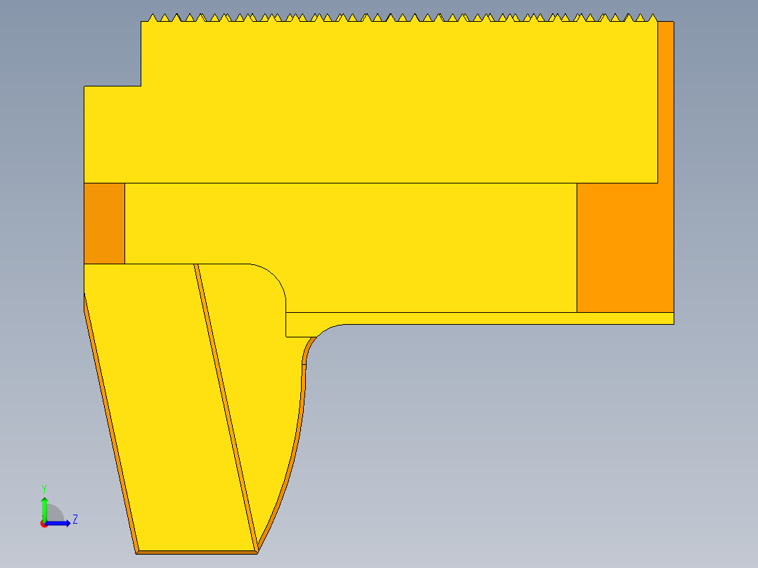数控车床卡盘左视图