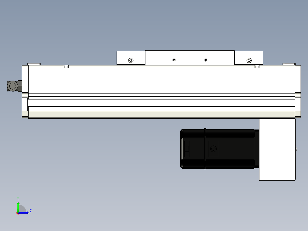 Toyo东佑达直线模组-ECH17-100-BM-400W左视图
