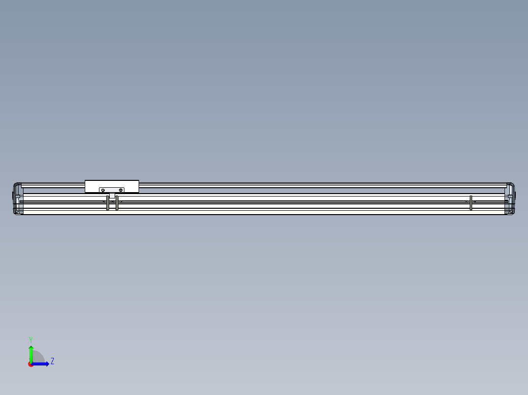 Toyo东佑达直线模组-ETH17-1000-M-組合左视图