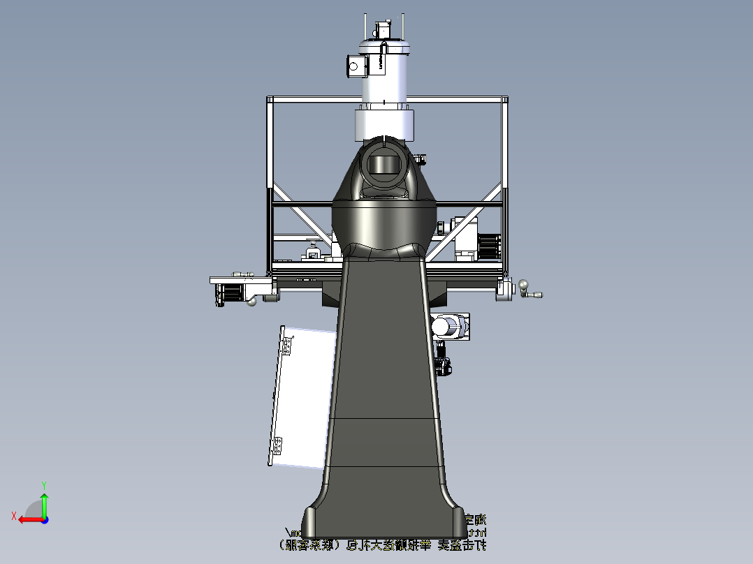 A2_M-Head 铣床SW2017后视图