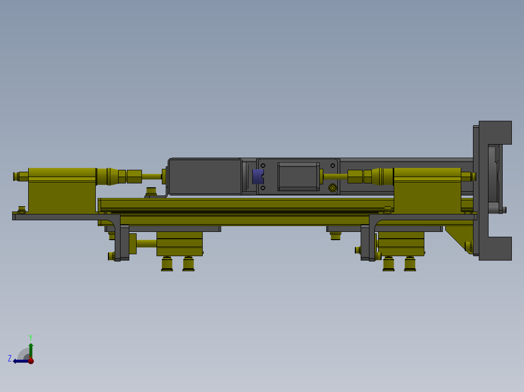 M6 送风清洗机构右视图