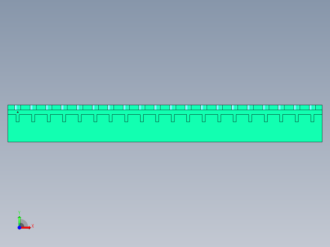 DEGSON 2EDG 系列 5.08mm 可插拔接线端子组-2EDGRC-5.08-20P-14-00AH前视图