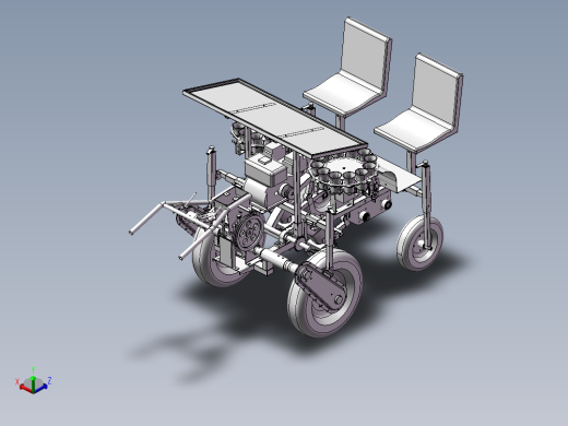 E0929-自走式蔬菜移栽机三维SW2017带参