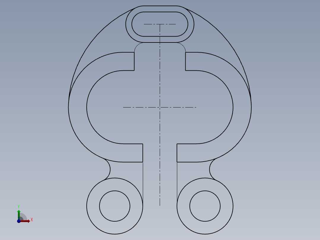 SW建模练习题-practice 12前视图