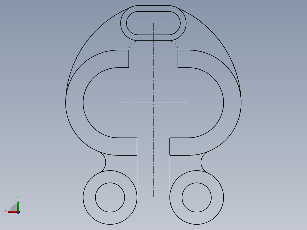 SW建模练习题-practice 12后视图