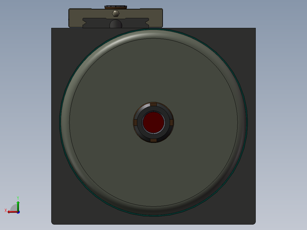 CAM自适应控制盒后视图