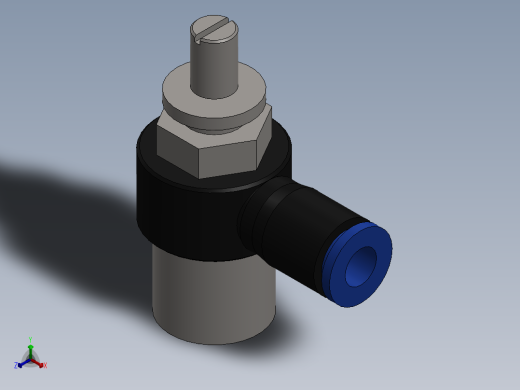 Ø6 x 3-8 - CONTROLE DE FLUXO 90° BANJO (C0K510638)