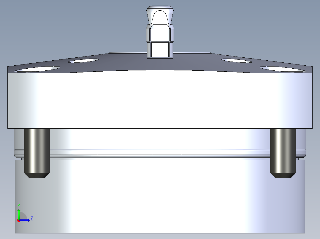 KOSMEKSWH2060-GN多系列多零件图纸模型多系列多零件图纸模型左视图