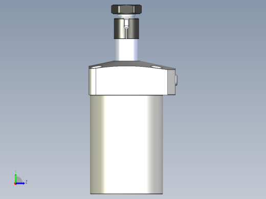 KOSMEKWHE2500-2GL多系列多零件图纸模型左视缩略图
