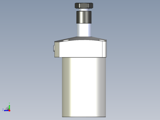 KOSMEKWHE2500-2GL多系列多零件图纸模型右视缩略图
