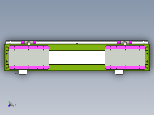 威洛博LC系列3d模型模组2LC14S2Y-S250前视缩略图