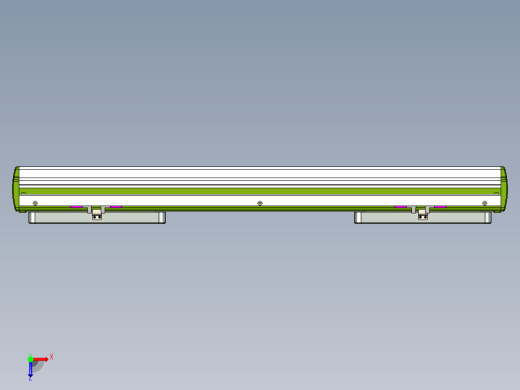 威洛博LC系列3d模型模组2LC14S2Y-S250俯视缩略图