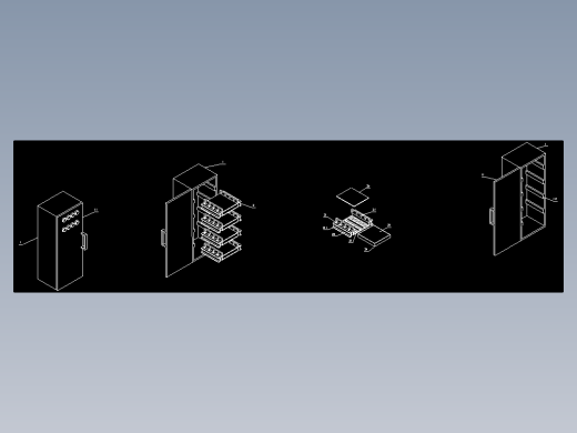 具有自动灭火功能的配电柜