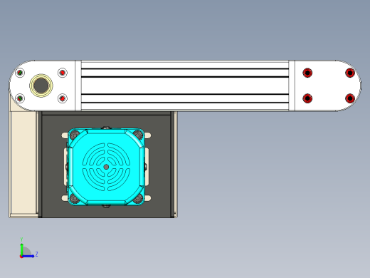 LE-XC3060-右边驱动经济型皮带线左视缩略图