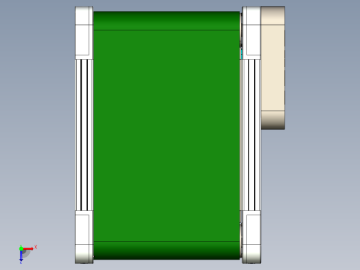 LE-XC3060-右边驱动经济型皮带线俯视缩略图