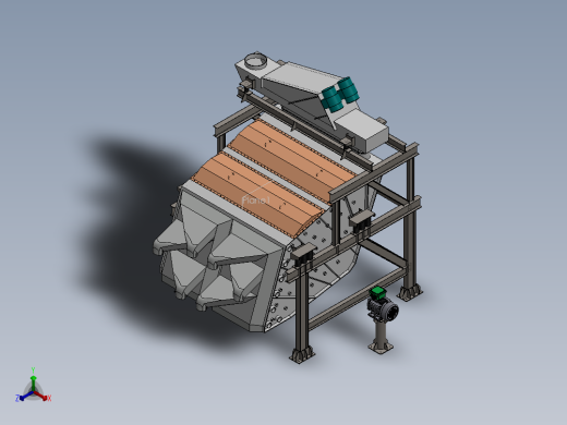 糖分级机正等轴测缩略图