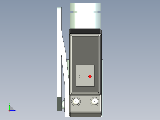 气动电磁阀SY3120系列2位10款左视缩略图